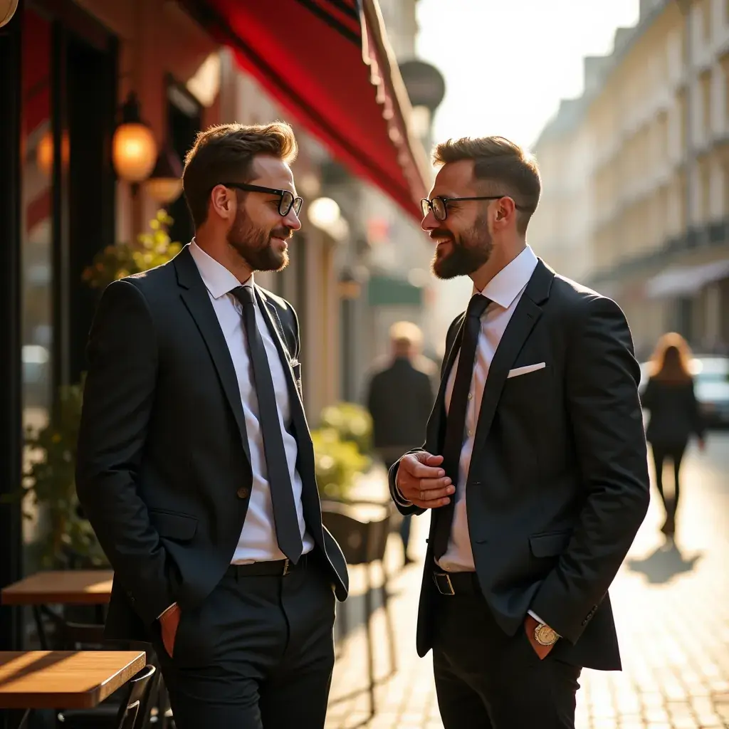 Professional business solutions illustration